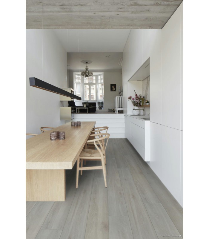 Parquet stratifié Ocean+ Lame XL Bloom Silver Grey 6426 - 12 mm