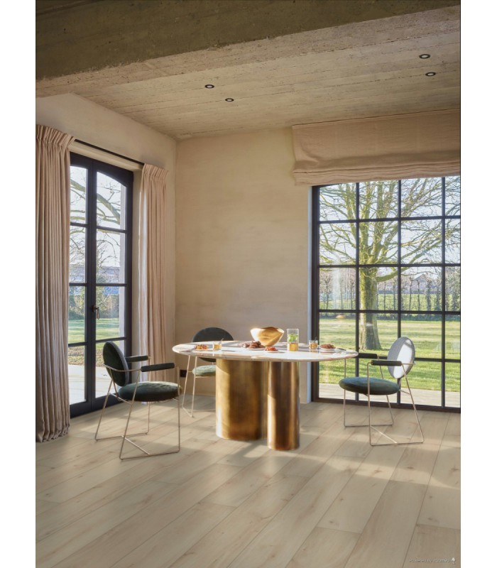 Parquet stratifié Ocean+ Lame XL - Gyant Light Sand 1123 - Résistant à l'eau - 2038 x 241 x 12 mm