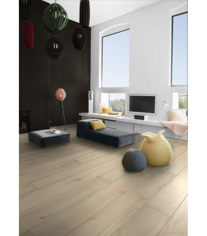 Parquet stratifié Ocean+ Lame XL Gyant Light Sand 1123 - 12 mm