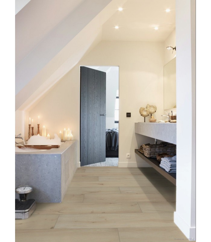 Parquet stratifié Ocean+ Lame XL - Gyant Light Sand 1123 - Résistant à l'eau - 2038 x 241 x 12 mm