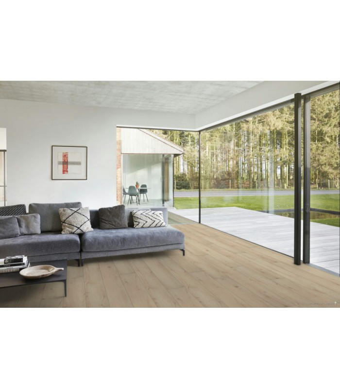 Parquet stratifié Ocean+ Lame XL - Gyant Light Sand 1123 - Résistant à l'eau - 2038 x 241 x 12 mm