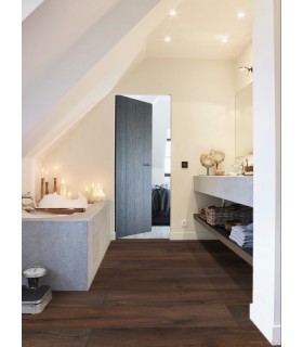 Parquet stratifié Ocean+ Lame XL - Gyant Warm Brown 1125 - Résistant à l'eau - 2038 x 241 x 12 mm