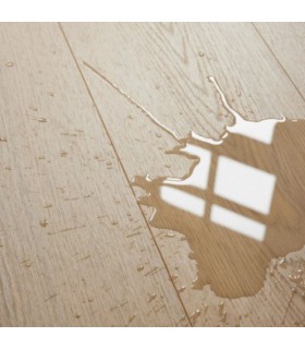 Parquet stratifié Ocean+ Lame XL - Select Light Brown 1125 - Résistant à l'eau - 2038 x 241 x 12 mm