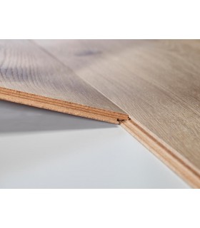 Parquet stratifié Ocean+ 8V4 - Bloom Light Natural - Résistant à l'eau - 1288 x 190 x 8 mm
