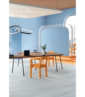 Parquet stratifié Ocean+ 8V4 - Charme White - Résistant à l'eau - 1288 x 190 x 8 mm