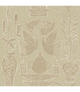 Papier peint Elitis - Paros VP954-02 - Collection Lins Brodés - 10x0,70m