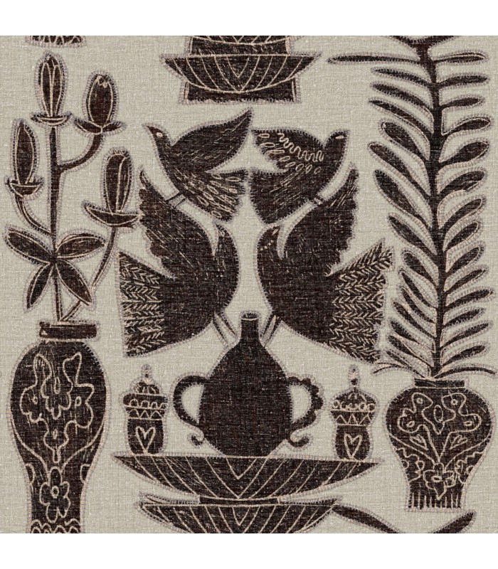 Papier peint Elitis - Paros VP954-03 - Collection Lins Brodés - 10x0,70m