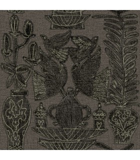 Papier peint Elitis - Paros VP954-06 - Collection Lins Brodés - 10x0,70m