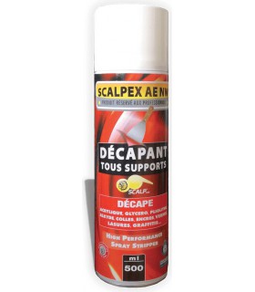 Scalpex AE NW 500ml - Décapant aérosol rapide intérieur/extérieur