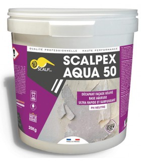 Décapant Façade, gélifié - Scalpex Aqua 50 - 20L