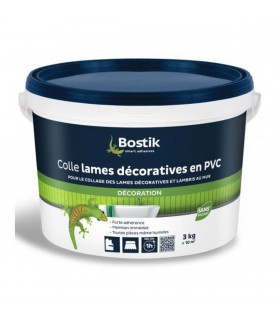 Bostik Colle pour mur spécial lames décoratives PVC