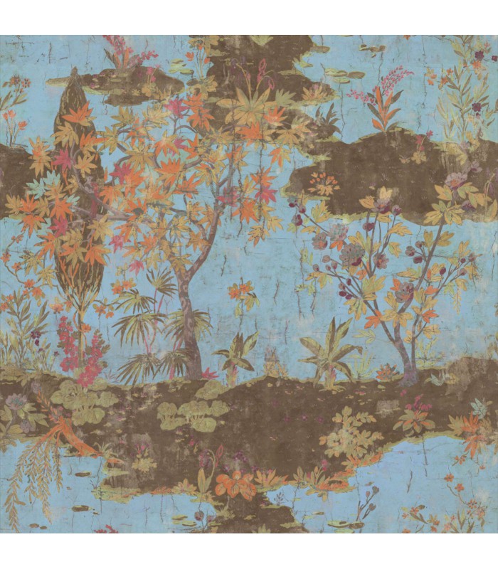 Papier peint Panoramique Elitis - Retour des Indes VP962-01 - Collection Ortigia - 3m x 3m