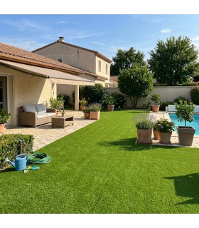 Gazon Synthétique 40mm - EDEN - à la coupe sur mesure - Largeur 2 mètres