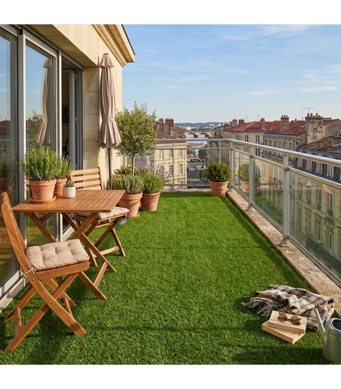 Gazon Synthétique 18mm - NOVA - à la coupe sur mesure - Largeur 2 mètres