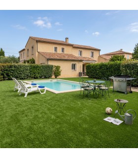 Gazon synthétique 48mm - SPERONE DELUXE - à la coupe sur mesure - Largeur 2 mètres