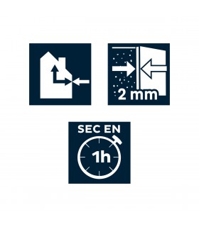 Enduit de lissage bois extérieur et intérieur 330 g Bostik