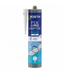 Bostik Fixpro MSP 105 mastic réparation piscine 290 ml