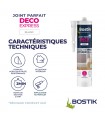 Bostik Mastic acrylique Parfait Déco Express 310 ml