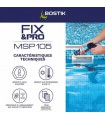 Bostik Fixpro MSP 105 mastic réparation piscine 290 ml