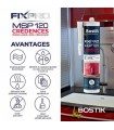 Bostik Mastic de fixation MSP 120 pour crédences 290 ml