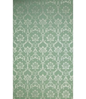Papier Peint BROCADE - REF 32-08 - CORE METALLISE FARROW&BALL