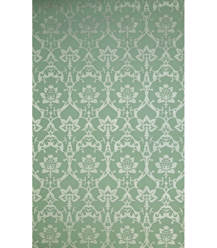 Papier Peint BROCADE - REF 32-08 - CORE METALLISE FARROW&BALL