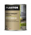 Huile effet bois nu PLASTOR pour parquet et bois intérieurs