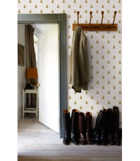 Papier Peint BUMBLE BEE - REF 5-07 - CORE METALLISE FARROW&BALL