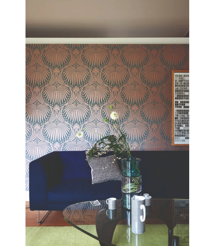 Papier Peint LOTUS - REF 20-71 - CORE METALLISE FARROW&BALL