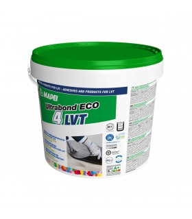 Colle sol LVT renforcée en fibres - MAPEI Ultrabond Eco 4 LVT ZERO - 14kg