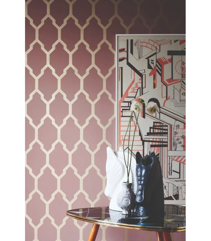 Papier Peint TESSELLA - REF 36-12 - CORE METALLISE FARROW&BALL