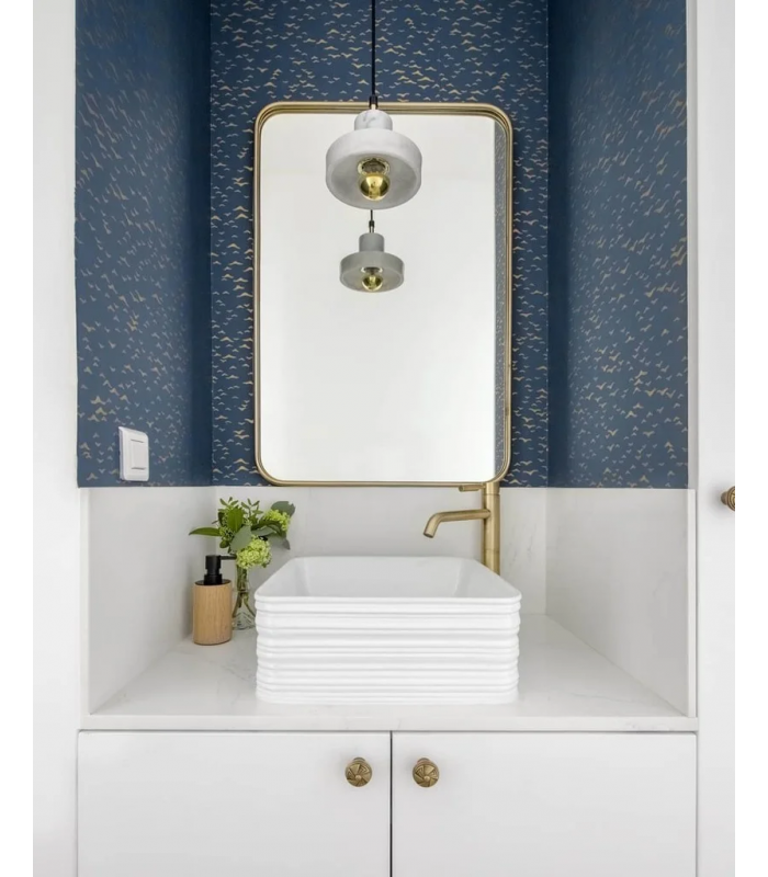 Papier Peint YUKUTORI - REF 43-07 - CORE METALLISE FARROW&BALL