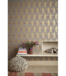 Papier Peint ROSSLYN - REF 19-25 - CORE METALLISE FARROW&BALL