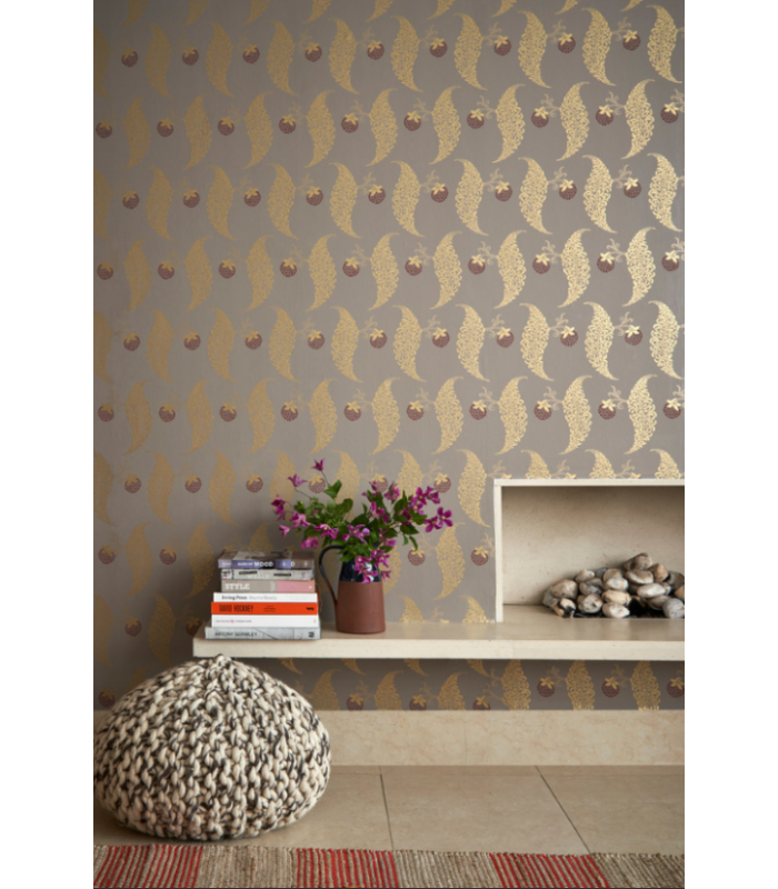 Papier Peint ROSSLYN - REF 19-25 - CORE METALLISE FARROW&BALL