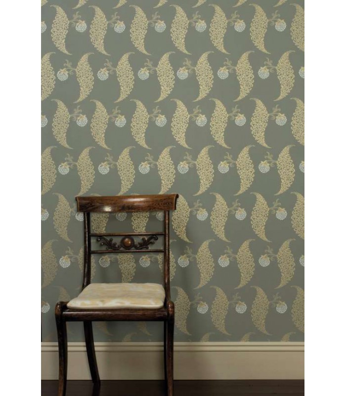 Papier Peint ROSSLYN - REF 19-38 - CORE METALLISE FARROW&BALL
