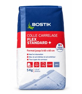 Colle carrelage universelle Bostik Flex pour tous carreaux