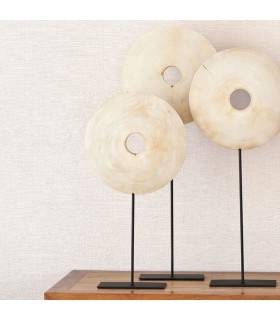 ERISMANN Papier Peint Vinyle Grainé sur Intissé Beige 1 réf. 10215-14