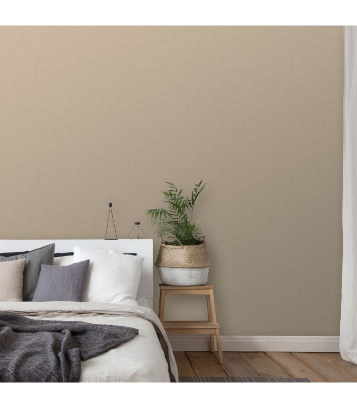 ERISMANN Papier Peint Vinyle Grainé sur Intissé Beige 4 réf. 10215-25