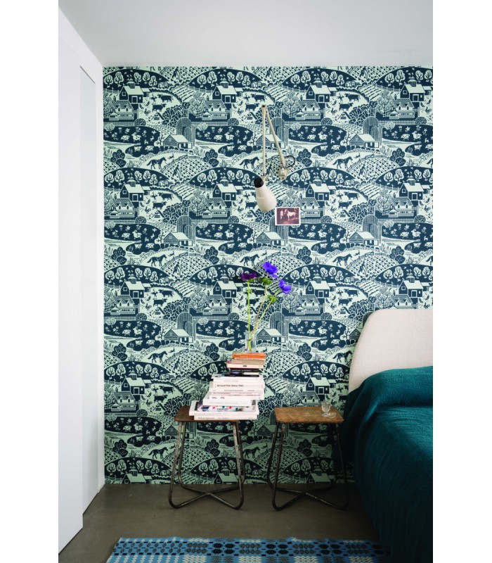 Papier Peint GABLE - REF 54-05 - CORE FARROW&BALL