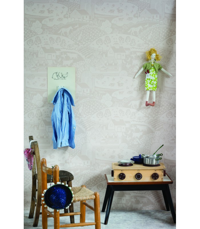 Papier Peint GABLE - REF 54-06 - CORE FARROW&BALL