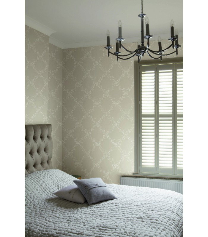 Papier Peint TOILE TRELLIS - REF 6-20 - CORE FARROW&BALL