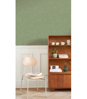 Papier peint VALLAURIS VERT PIN - Collection Échappée Belle - CASADECO - Réf.ECHA89857474