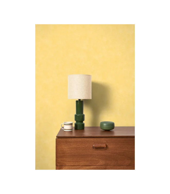 Papier peint VALLAURIS JAUNE SOLEIL - Collection Échappée Belle - CASADECO - Réf.ECHA89852303