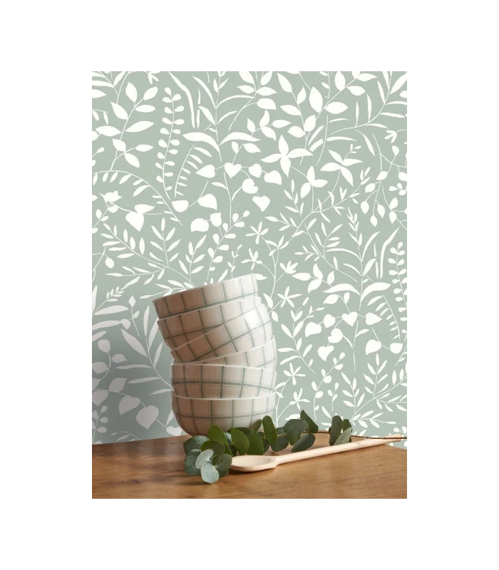 Papier peint  LA BASTIDE BLEU - Collection Échappée Belle - CASADECO - Réf.ECHA89836363