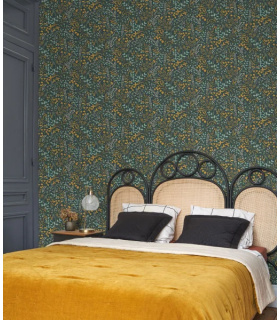 Papier peint  LA BASTIDE LAGON - OCRE - Collection Échappée Belle - CASADECO - Réf.ECHA89837227