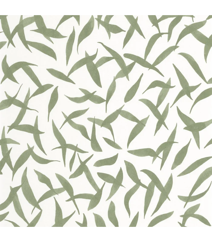 Papier peint  CLOS DES OLIVIERS VERT PIN - Collection Échappée Belle - CASADECO - Réf.ECHA89847447