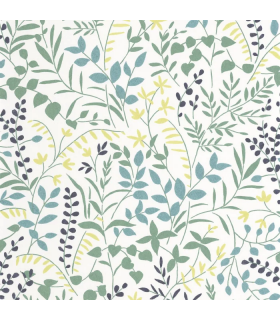 Papier peint  LA BASTIDE BLEU MEDITERRANEE - ANIS - Collection Échappée Belle - CASADECO - Réf.ECHA89836424