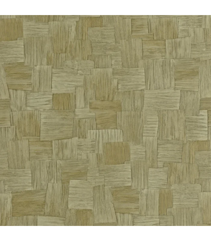 Papier peint DURA VERT OLIVE - Collection Babylone - CASADECO - Ref. BBLN89747419