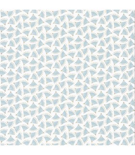 Papier Peint ORIGAMI BLEU CLAIR/GOLD - Collection COLOR BOX 3 - CASELIO - Réf. CB3100366100