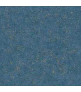 Papier Peint UNI BETON BLEU JEAN DORE - Collection COLOR BOX 3 - CASELIO - Réf. CB3101496360